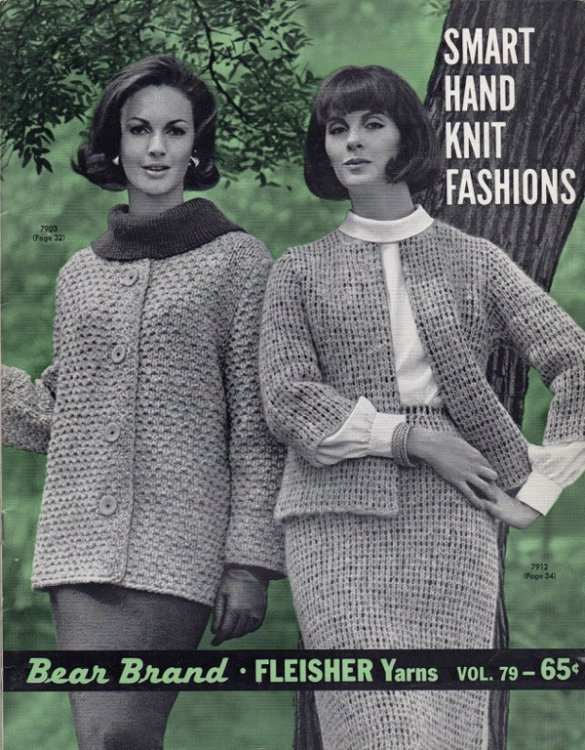 SMART HAND KNIT FASHIONS: BEAR BRAND, FLEISHER YARNS, VOL. 79