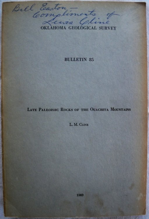 STRATIGRAPHY OF THE LATE PALEOZOIC ROCKS OF THE OUACHITA MOUNTAINS, OKLAHOMA (OKLAHOMA GEOLOGICAL SURVEY, BULLETIN 85)