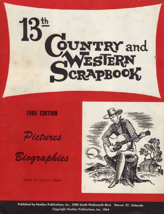 13TH COUNTRY AND WESTERN SCRAPBOOK: PICTURES, BIOGRAPHIES