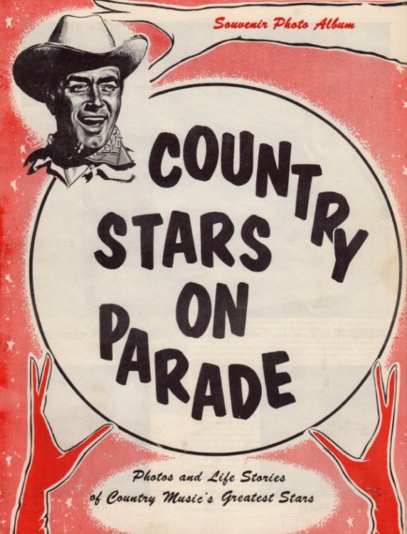 COUNTRY STARS ON PARADE: PHOTOS AND LIFE STORIES OF COUNTRY MUSIC'S GREATEST STARS, SOUVENIR PHOTO ALBUM