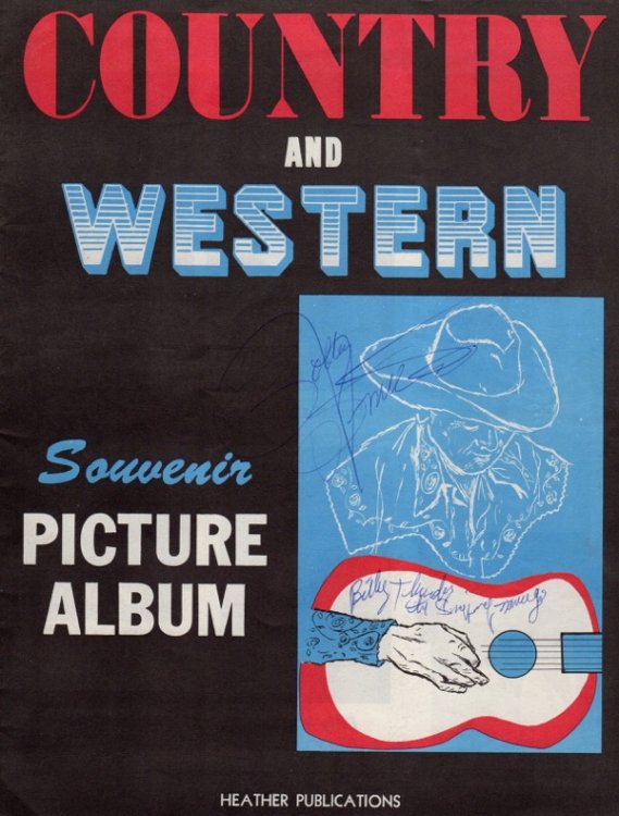COUNTRY AND WESTERN SOUVENIR PICTURE ALBUM