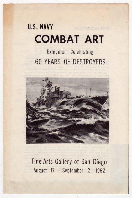 U.S. NAVY COMBAT ART, EXHIBITION CELEBRATING 60 YEARS OF DESTROYERS