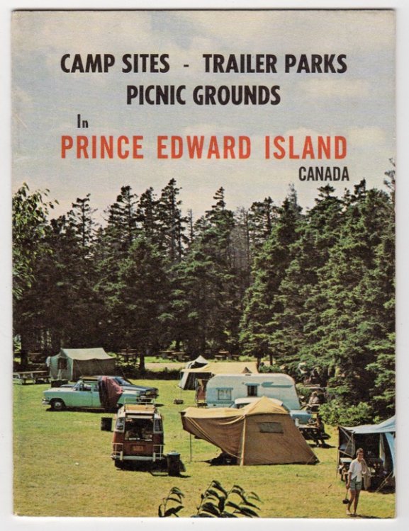 CAMP SITES - TRAILER PARKS - PICNIC GROUNDS IN PRINCE EDWARD ISLAND, CANADA
