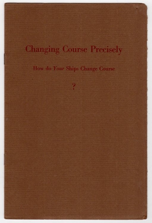 CHANGING COURSE PRECISELY: HOW DO YOUR SHIPS CHANGE COURSE