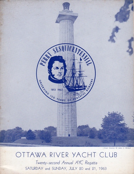 OTTAWA RIVER YACHT CLUB, TWENTY-SECOND ANNUAL AYC REGATTA, SATURDAY AND SUNDAY, JULY 20 AND 21, 1963