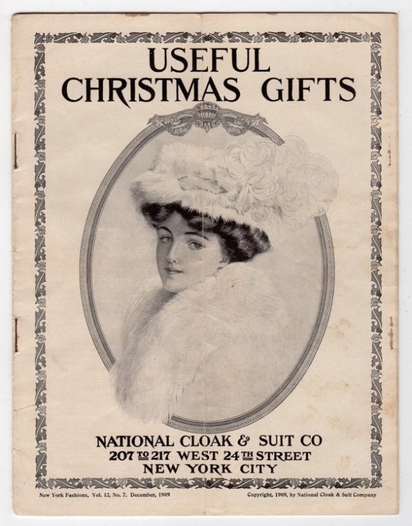 USEFUL CHRISTMAS GIFTS (NEW YORK FASHIONS, VOL. 12, NO. 7, DECEMBER 1909)