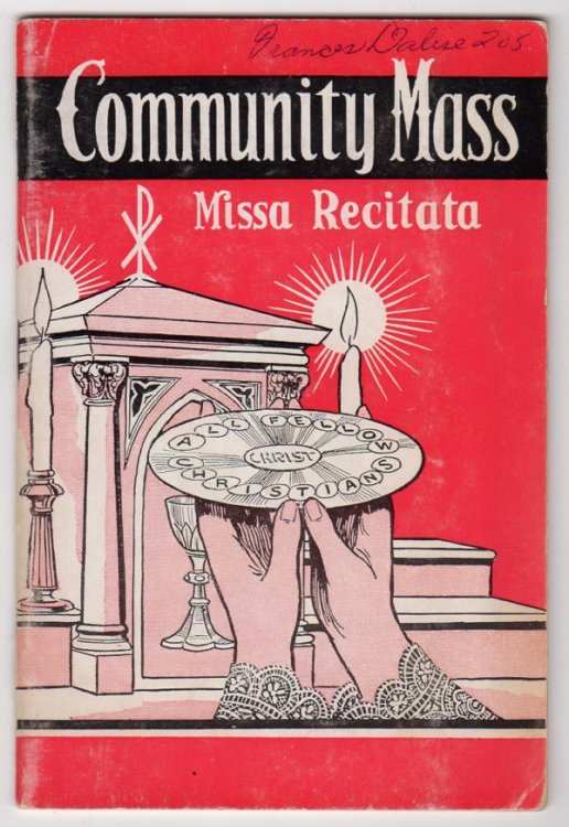 COMMUNITY MASS MISSA RECITATA