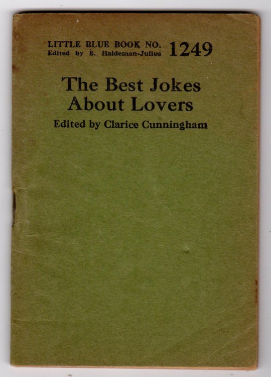 THE BEST JOKES ABOUT LOVERS (LITTLE BLUE BOOK NO. 1249)