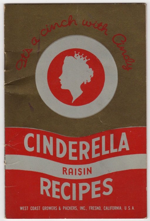 CINDERELLA RAISIN RECIPES