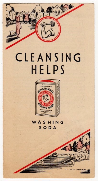 CLEANSING HELPS: ARM & HAMMER WASHING SODA