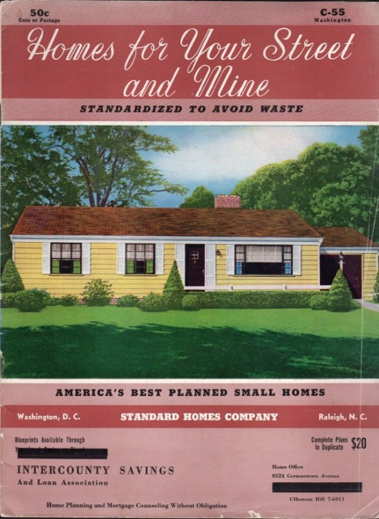 HOMES FOR YOUR STREET AND MINE: STANDARDIZED TO AVOID WASTE
