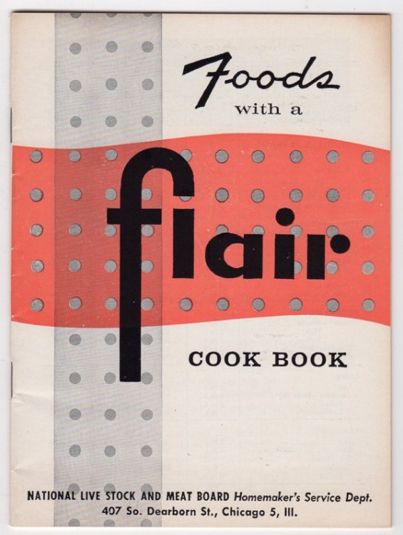 FOODS WITH A FLAIR COOK BOOK