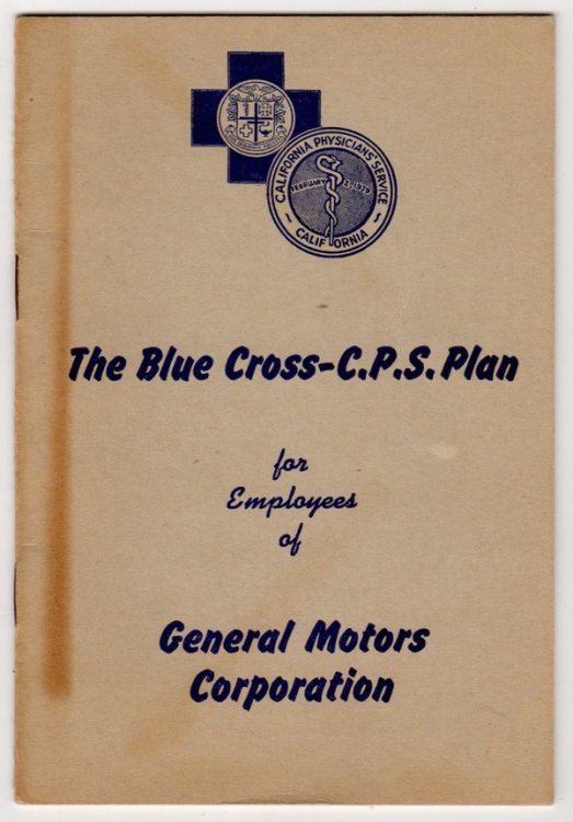 THE BLUE CROSS - C.P.S. PLAN FOR EMPLOYEES OF GENERAL MOTORS CORPORATION