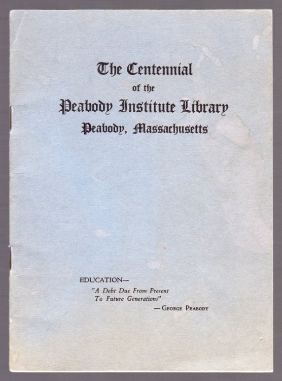 GEORGE PEABODY: 