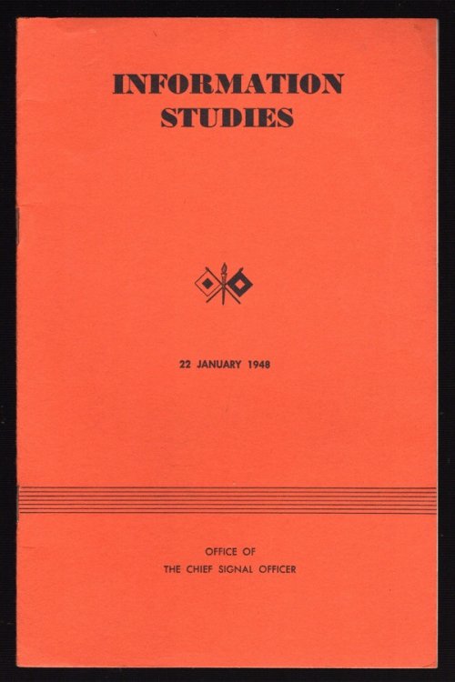 INFORMATION STUDIES