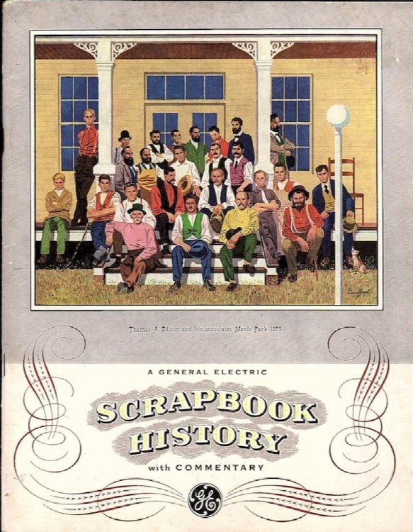 A GENERAL ELECTRIC SCRAPBOOK HISTORY: 75 YEARS OF ELECTRICAL PROGRESS, 1878-1953