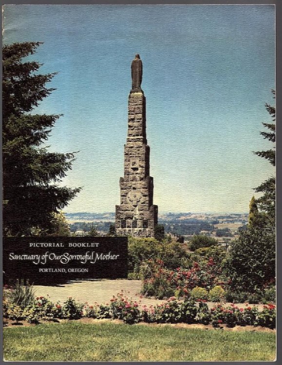 PICTORIAL BOOKLET, SANCTUARY OF OUR SORROWFUL MOTHER, PORTLAND, OREGON