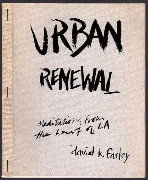 URBAN RENEWAL: MEDITATIONS FROM THE HEART OF LA