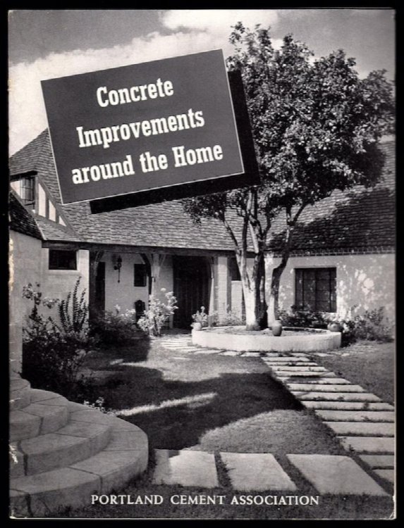 CONCRETE IMPROVEMENTS AROUND THE HOME