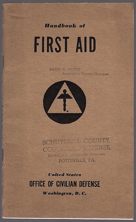HANDBOOK OF FIRST AID