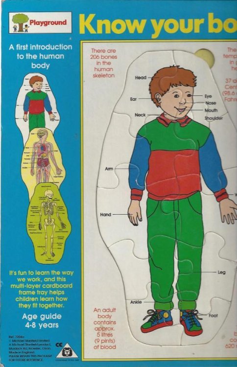 Image for Playground: Know Your Body (Jigsaw Puzzle Book) Playground: Know Your Body (Jigsaw Puzzle Book)
