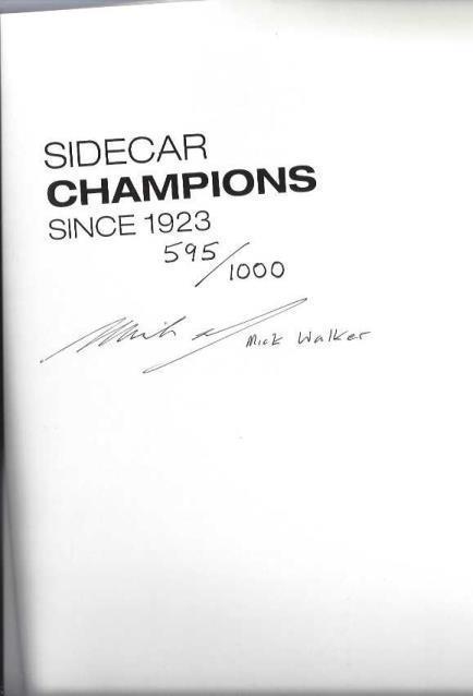 Sidecar Champions Since 1923