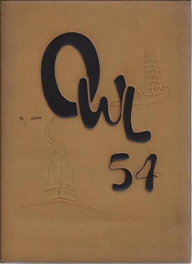 Owl 54 (Fresno High School Year Book)