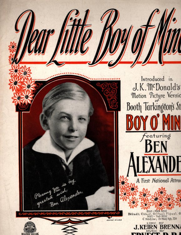Dear Little Boy of Mine (featuring Ben Alexander)