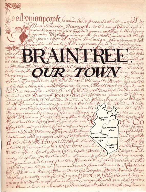 Braintree, Our Town