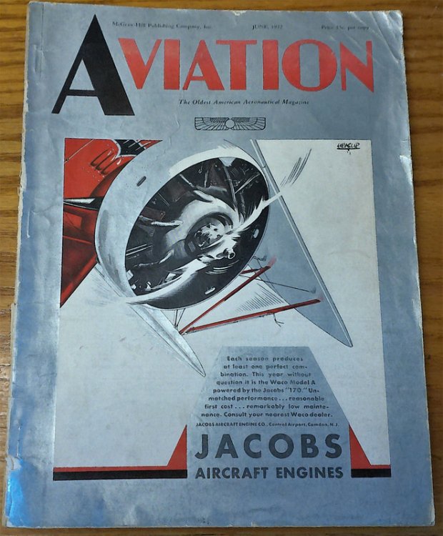 AVIATION MAGAZINE JUNE 1932