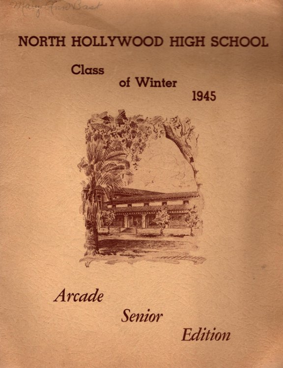 North Hollywood High School Class of Winter 1945