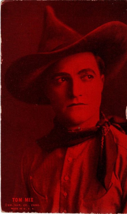 Tom Mix Postcard