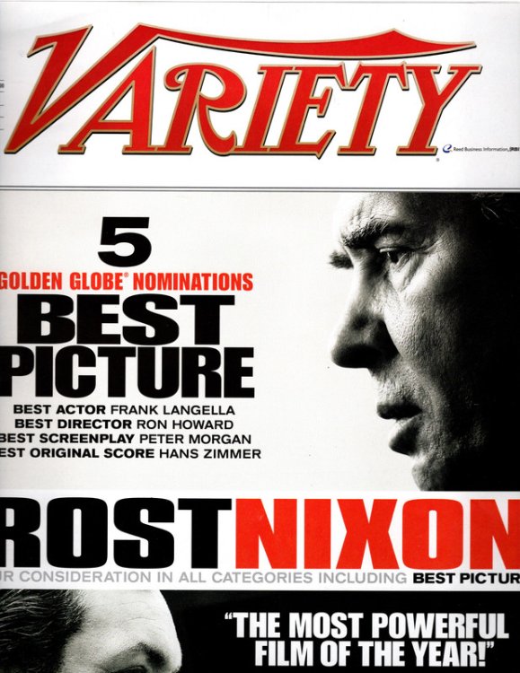 Variety Magazine, Dec. 15-21, 2008