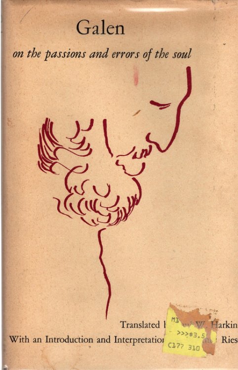 On the Passions and Errors of the Soul