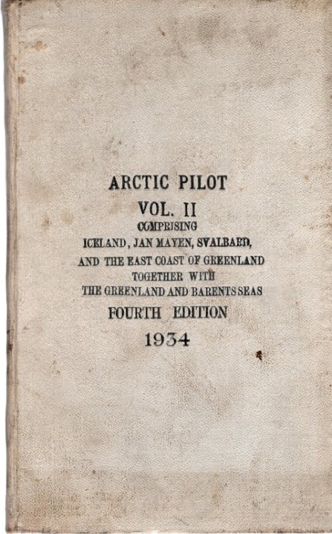 Arctic Pilot, Vol II, Fourth Edition
