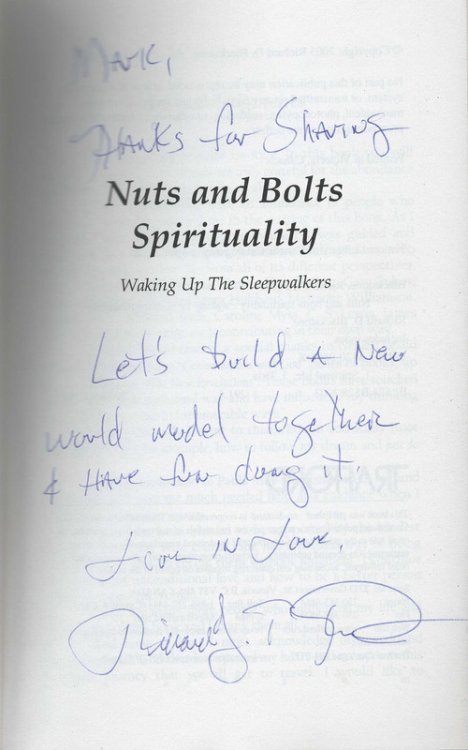 Nuts and Bolts Spirituality: Waking Up the Sleepwalkers