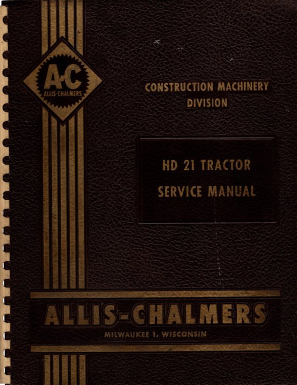 HD 21 Tractor Service Manual