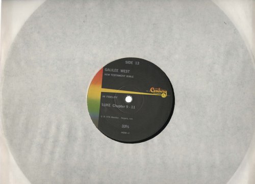 New Testament, King James Version on Vinyl Records (33s) by Galilee West