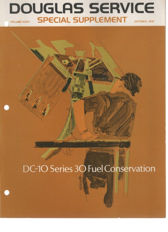 Douglas Service: Special Supplement, vol. XXXV- DC-10 Series 30 Fuel Conservation (October 1978)