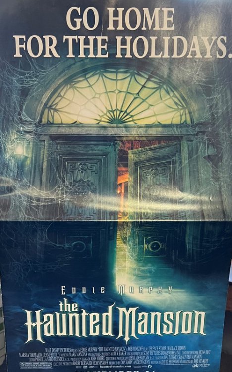 The Haunted Mansion Advertisement Poster