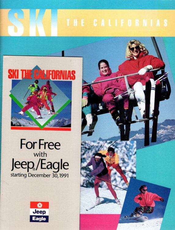 Ski the Californias (Winter, 1991 / 1992 Issue)