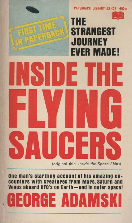 Inside the Flying Saucers (Paperback Library 53-428)