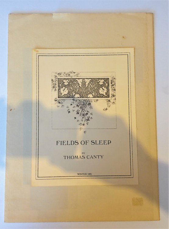 FIELDS OF SLEEP by Fantasy Illustrator Thomas Canty. Limited Edition Portfolio (#1004 of 1500) Winter 1981. Collection of Six Loose Leaf Illustrated Prints (ONE PRINT, 'A CONTRE TEMPS', MISSING FROM COLLECTION).
