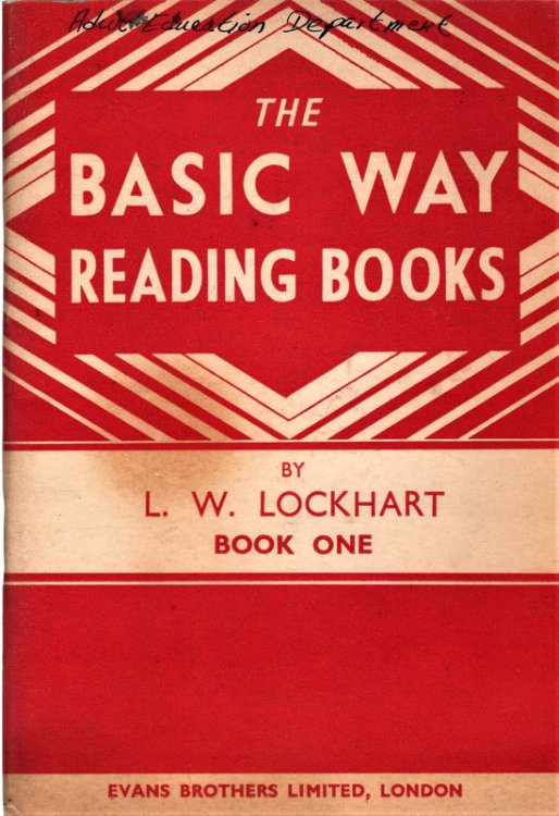 The Basic Way Reading Books, Book One, Undated Circa 1940's