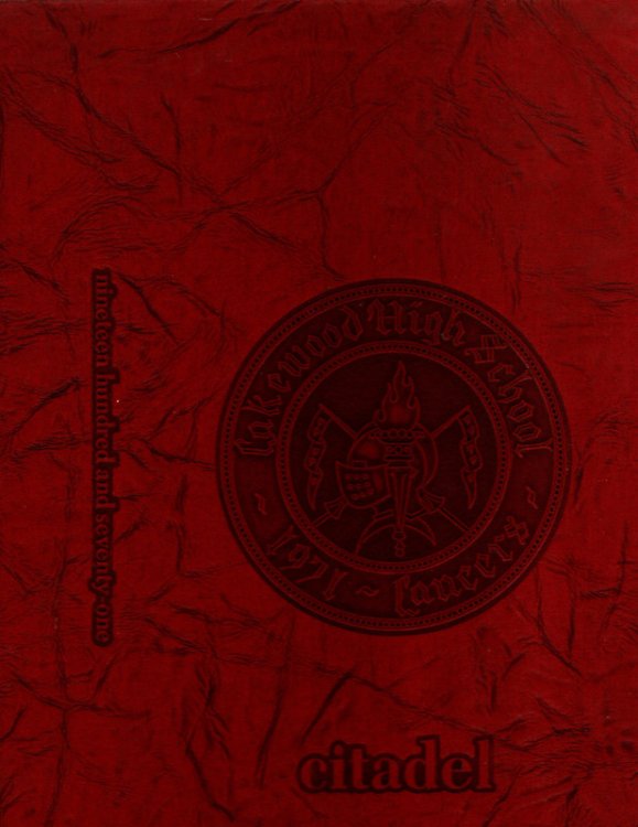 Lakewood High School Yearbook 1971