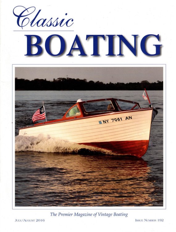 Classic Boating Magazine 2016 6 Issues
