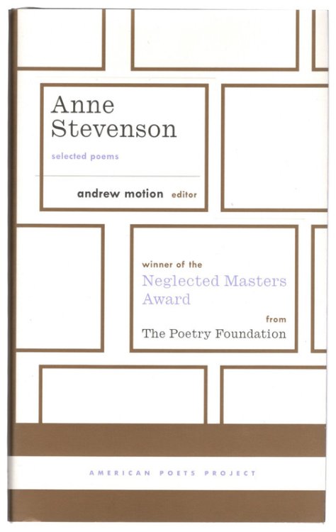 Image for Anne Stevenson: Selected Poems: (American Poets Project #26) Anne Stevenson: Selected Poems: (American Poets Project #26)