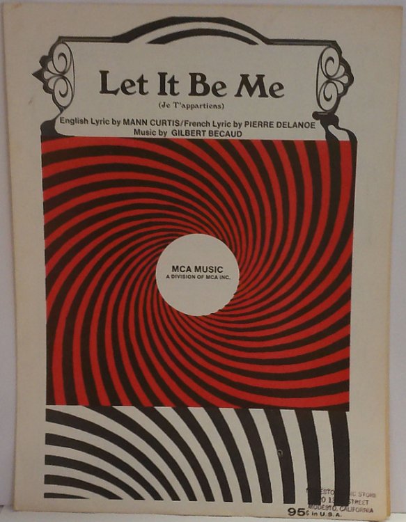 Let It Be Me (de T'appartiens)