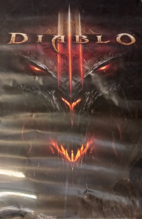 DIABLO III FULL SIZED WALL POSTER BLIZZARD ENTERTAINMENT 2013