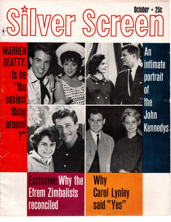 SILVER SCREEN, VOLUME 28, NUMBER 2, OCTOBER 1961. Warren Beatty: Is He 